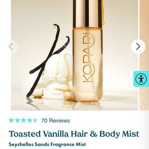 Kopari Hair & Body Mist in Toasted Vanilla